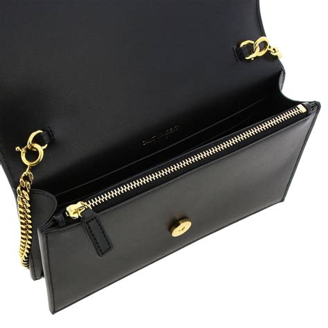 mini ysl leather chain shoulder bag|Women's Saint Laurent Mini Bags & Totes .